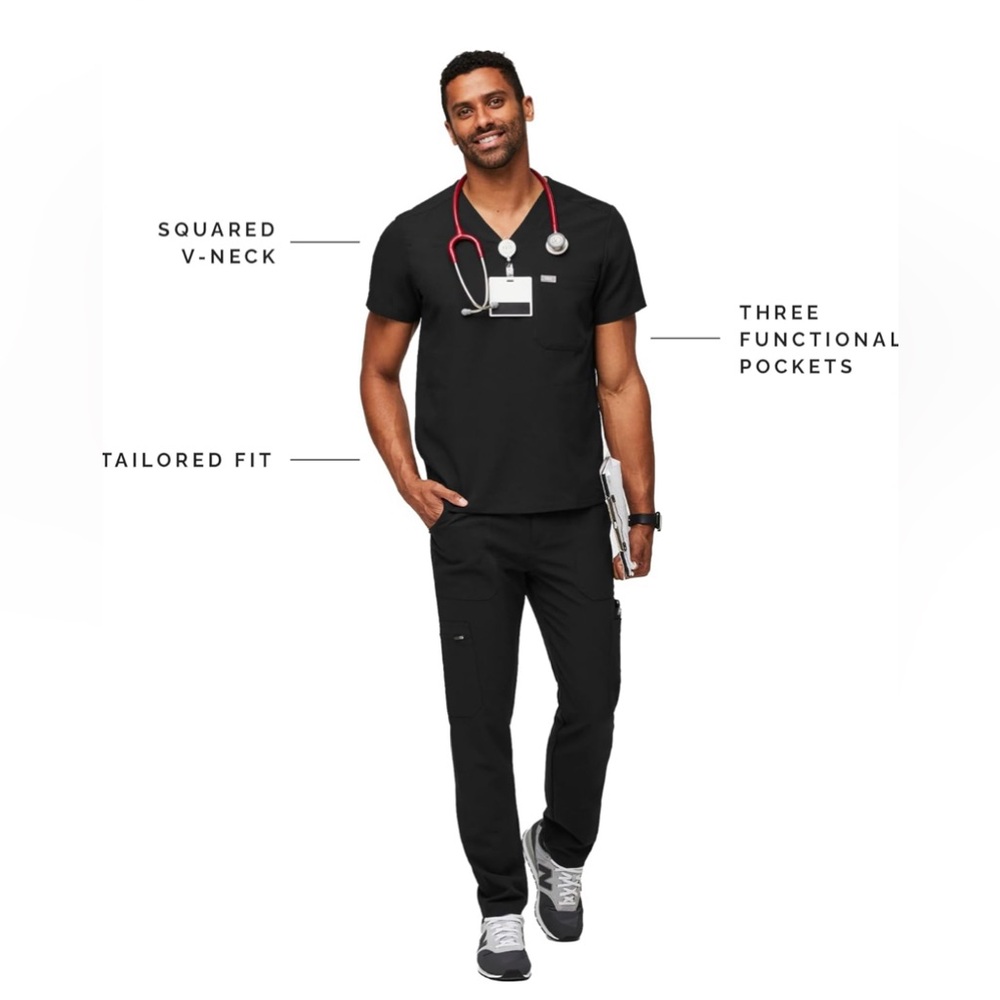 FIGS Chisec Scrub Top - Picture 5 of 10